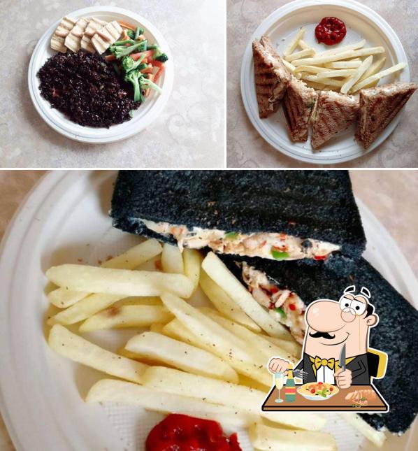 Food at Big Bite Restaurant