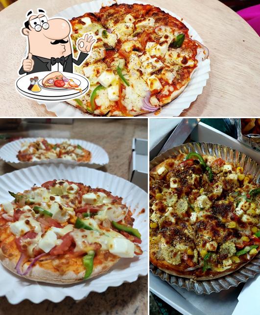 Try out pizza at Melting Cheese