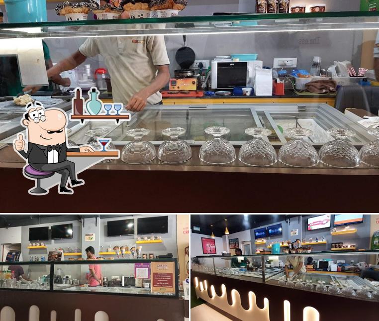 The interior of Cream and Fudge