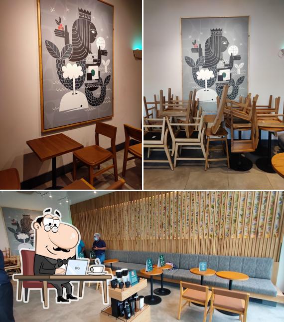 Check out how Starbucks looks inside