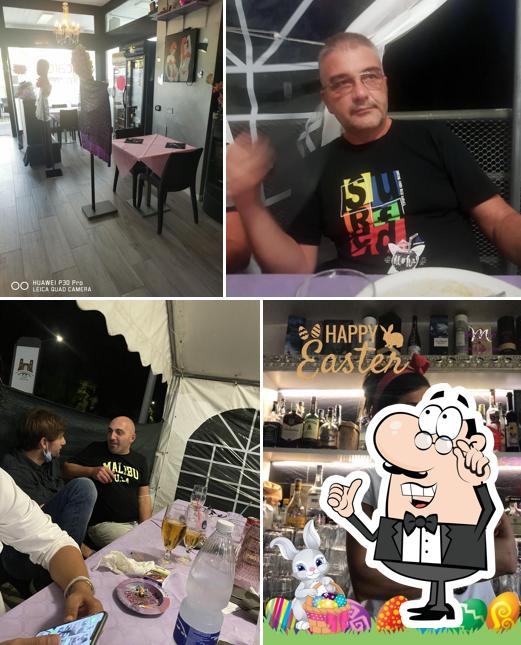 Gli interni di Icaro's Pizzeria