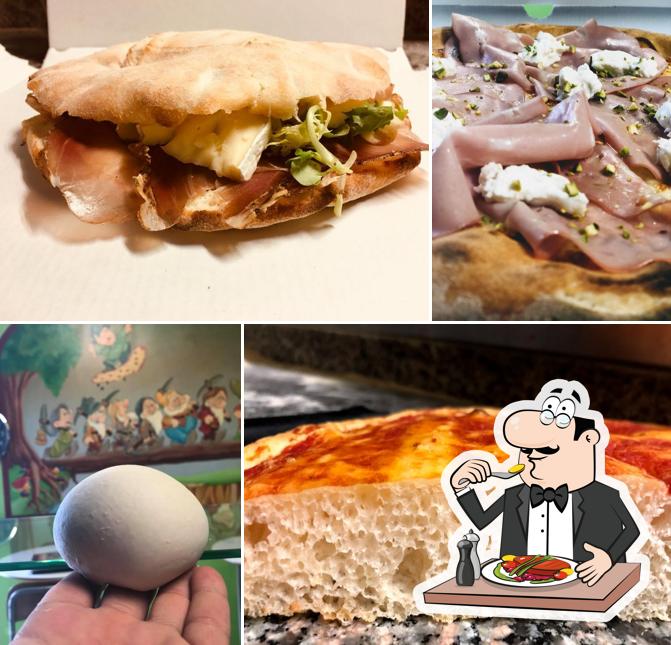 Platti al Pizzeria Nano Pazzo