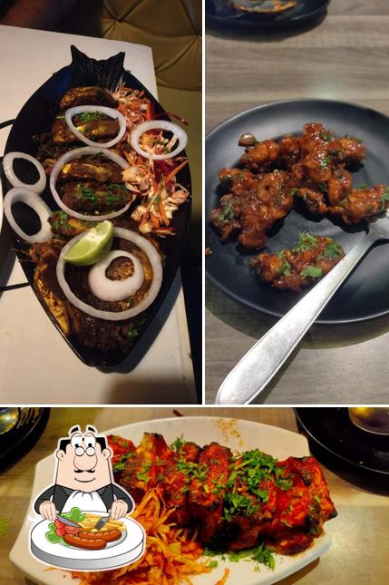 Food at Hotel Meena, Bar & Restaurant