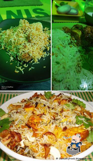 Food at 7 Biryanis