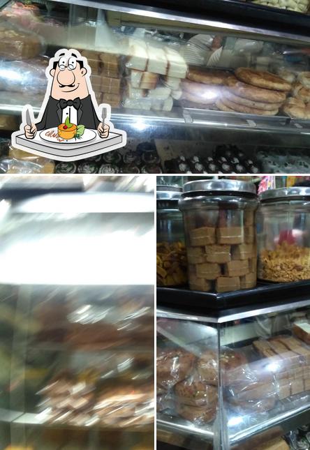 This is the picture depicting food and exterior at Abhilash Bakery