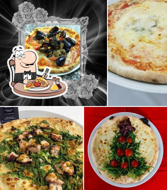 Scegli una pizza a Centrale Hotel RistoPizza Caffè