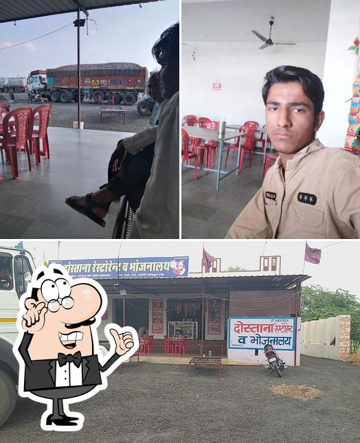 The interior of Dostana restaurant & hotel
