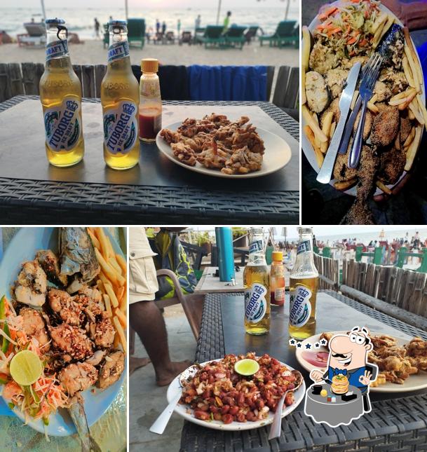 Food at Lotus mama shack