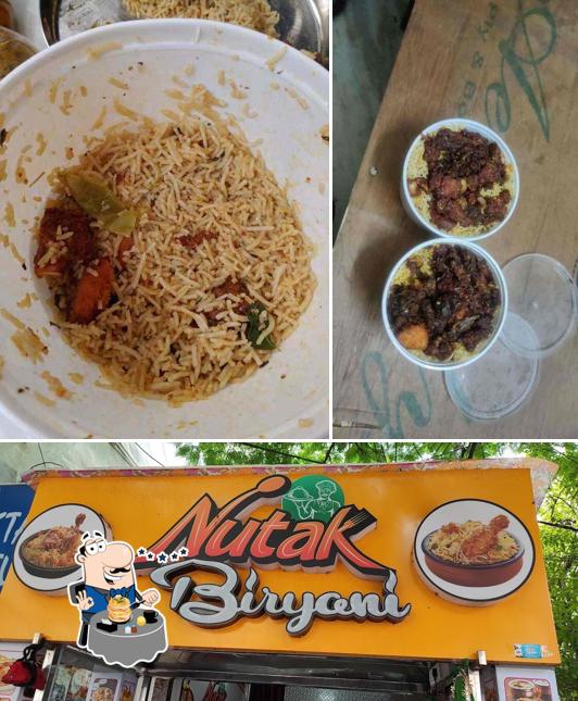 Food at Nutak Biryani