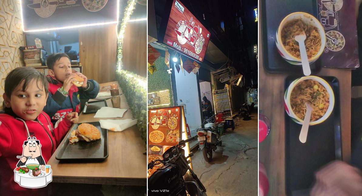 Hot and sour soup at Pizza Art Cafe