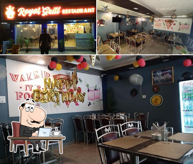 The interior of Royal Grill Restaurant