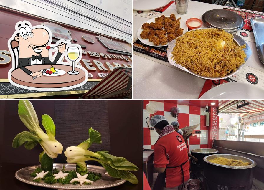 Meals at SS Hyderabad Biryani West Mambalam