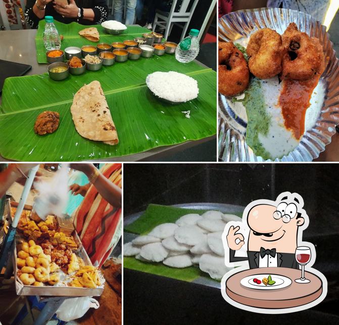 Food at Sri Saravana Bhavan