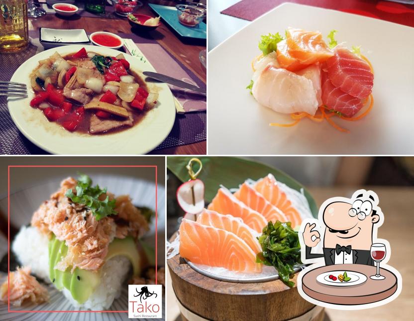 Platti al Ristorante Sushi Tako