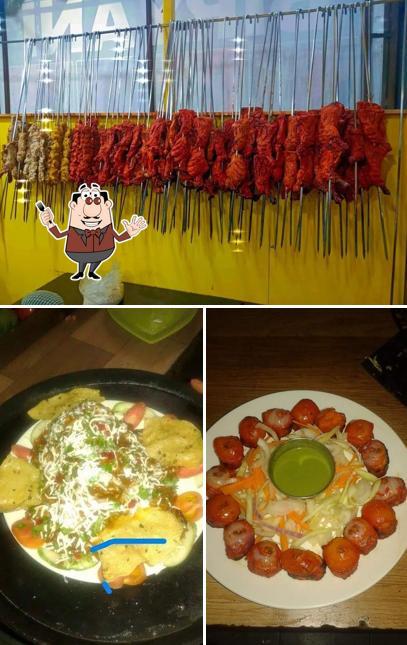 Meals at bagicha dhaba and line hotal
