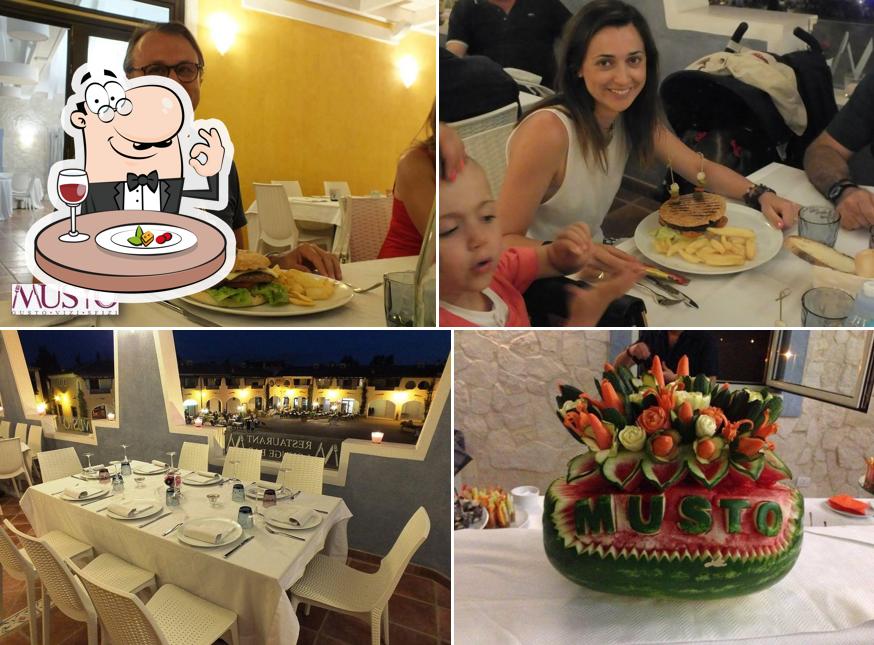 Platti al Ristorante Musto