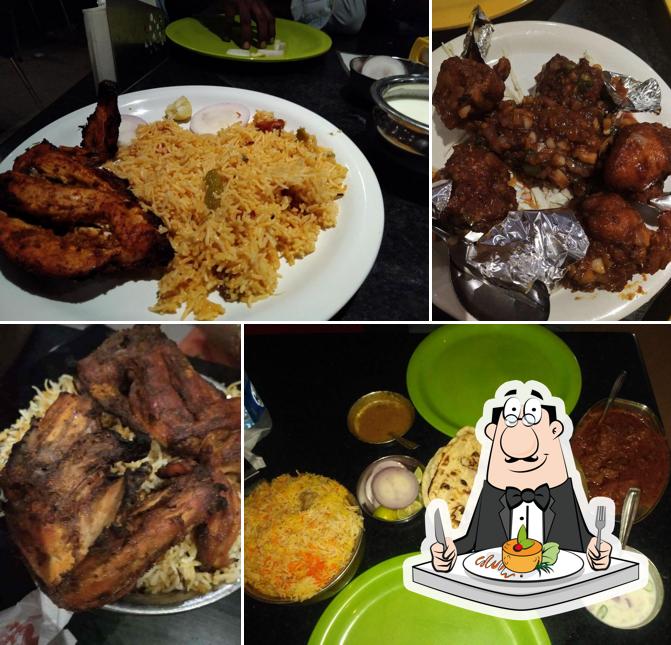 Meals at New Dhaba City Punjab Men