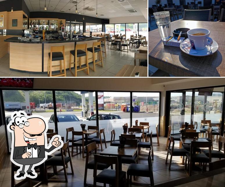 Dai un'occhiata agli interni di Industriale Caffe bar