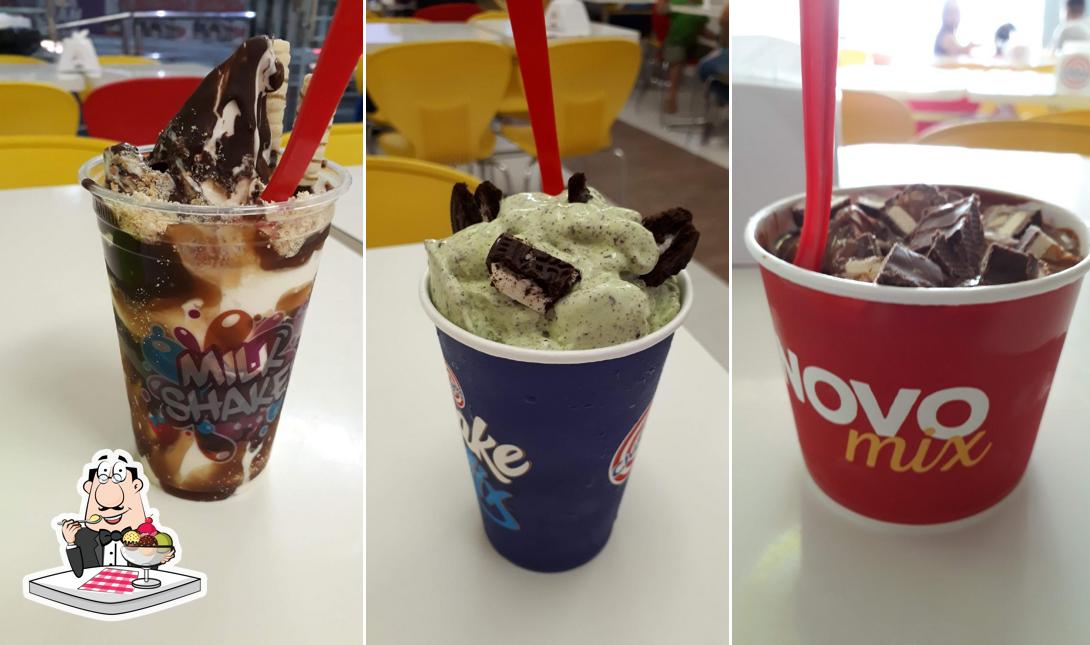 Desfrute de uma das sobremesas