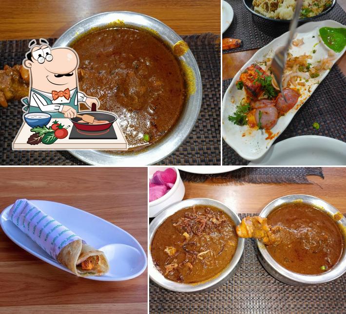 Chicken curry at Kathi Junction