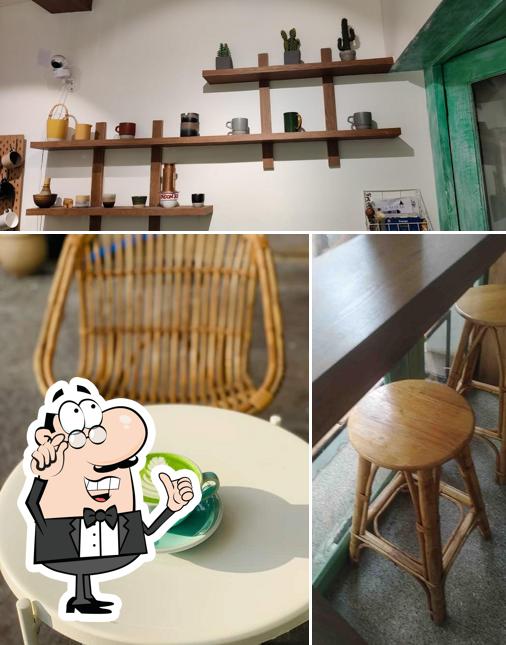 The interior of Minimal Coffee Roasters