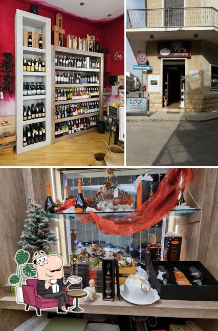 Enoteca Divini e Dintorni si caratterizza per la interni e esterno