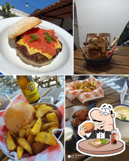 Hambúrguer em Fogo Comedoria