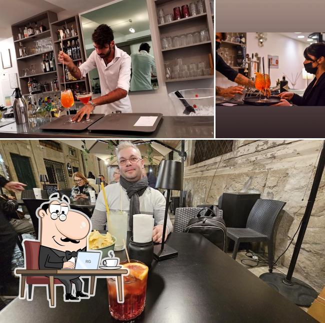 Gli interni di L'Opera drink food & social