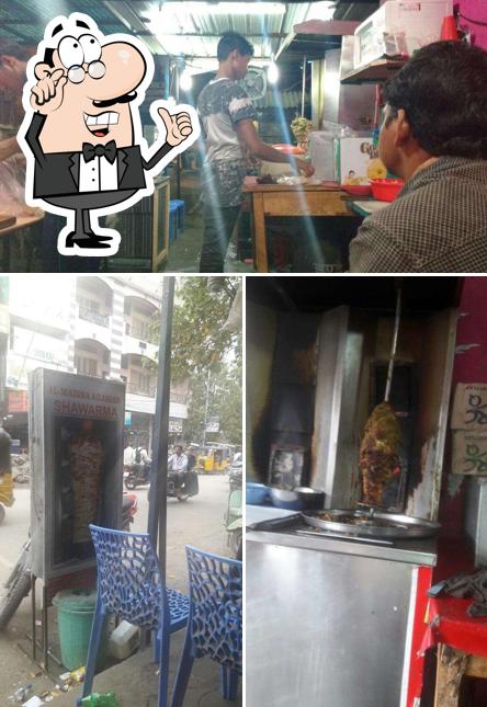 The photo of Al-Madina Chinese Fast Food And Arabian Shawarma’s interior and beverage