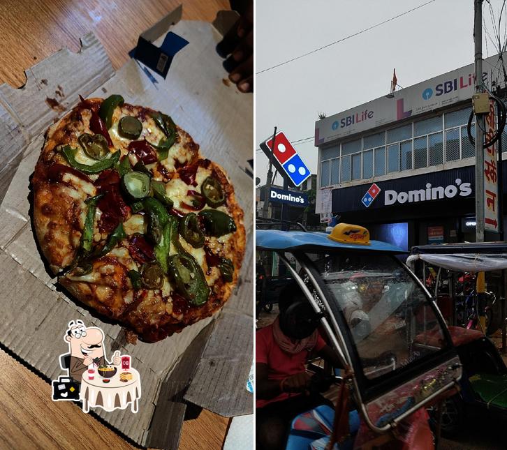 Food at Domino's Pizza, Munger, Bihar