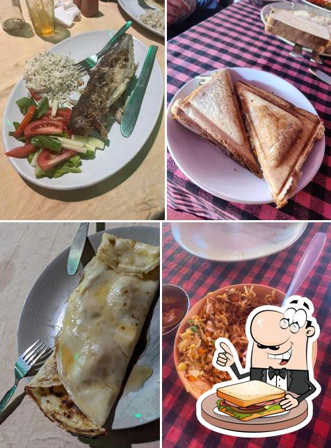 Grilled cheese sandwich at Jitu Resturant