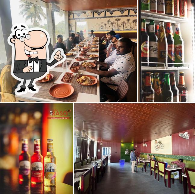 The interior of KUSHI RESTAURANT AND DHABA