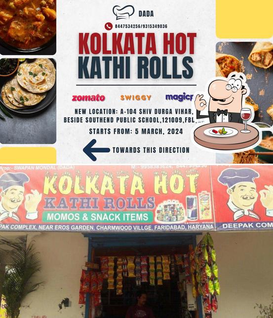 Meals at Kolkata Hot Kathi Rolls