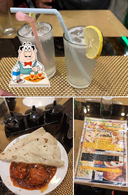 Enjoy a drink at Rehan refreshment