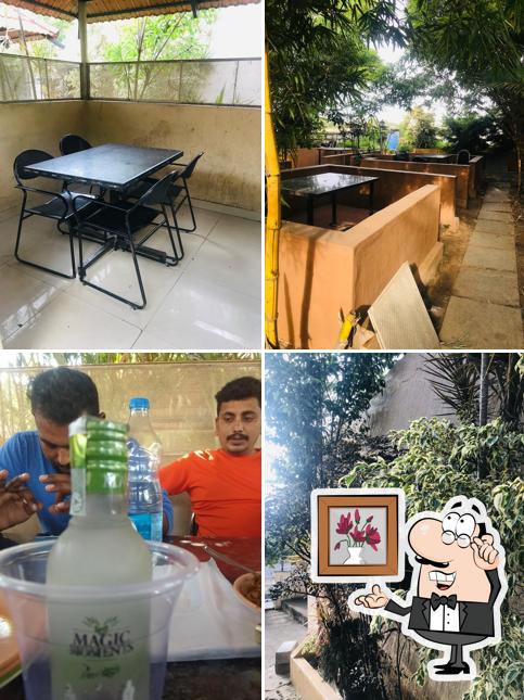 The interior of Royal greens dabha