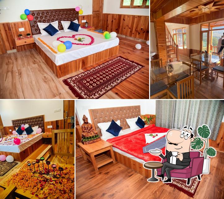 The interior of The BroadHeights Cottage