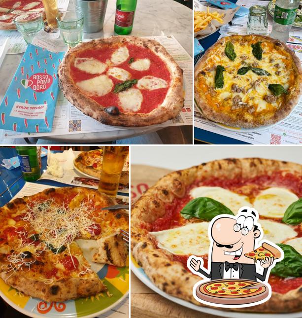 Ordina tra le svariate varianti di pizza