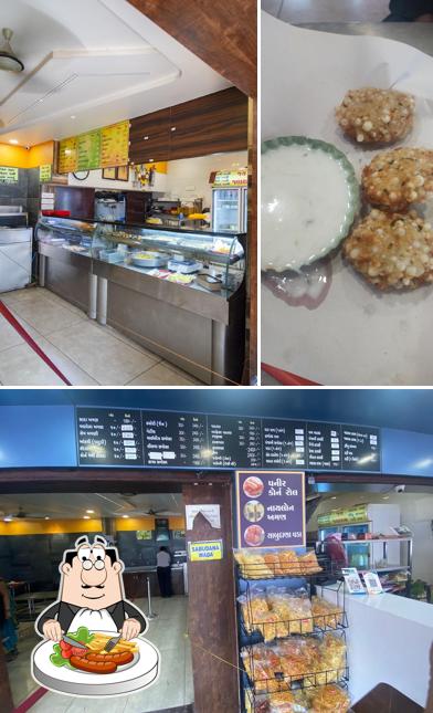 SHREE JAY JALARAM KHAMAN HOUSE AND LASSI CENTRE is distinguished by food and interior