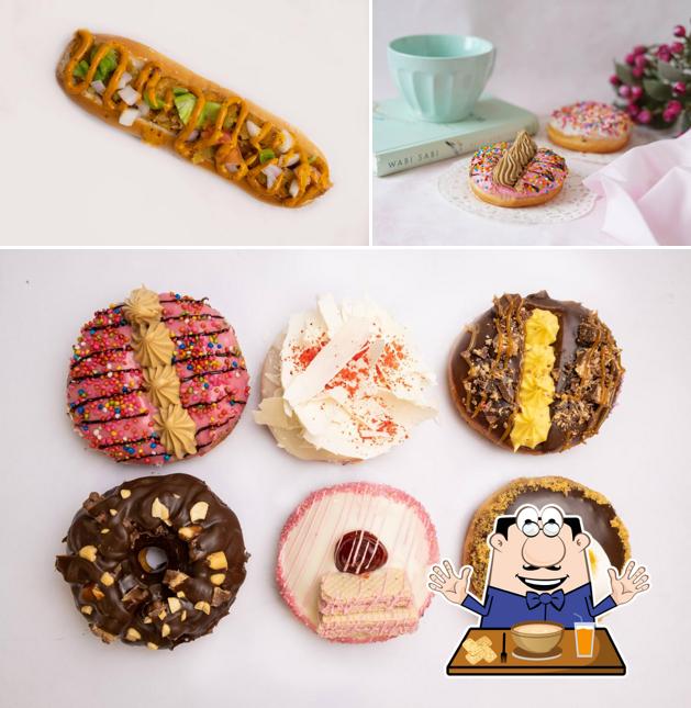 Food at Super Donuts