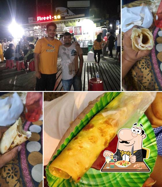 Food at Street-Za Food Truck