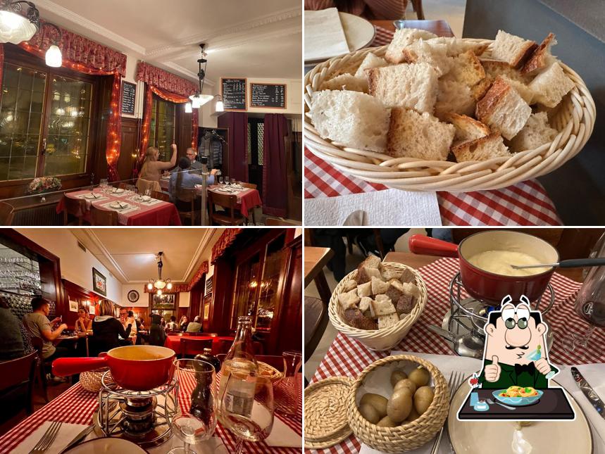 Platti al Fribourger Fondue Stübli