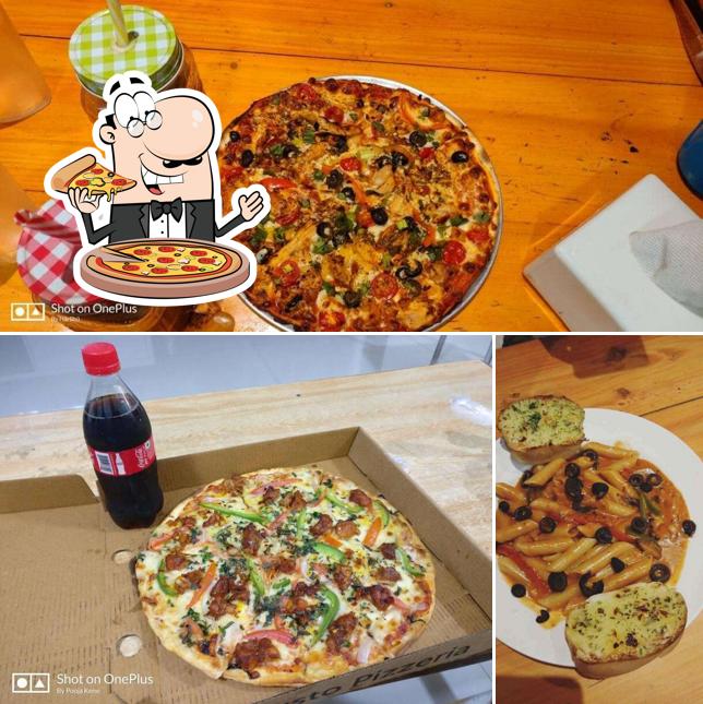 Order different variants of pizza