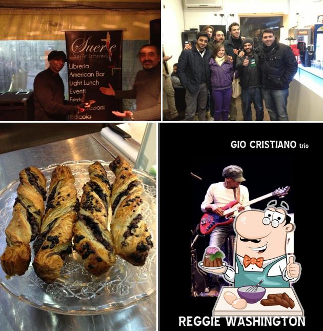Suerte - Caffè Letterario offre un'ampia selezione di dessert