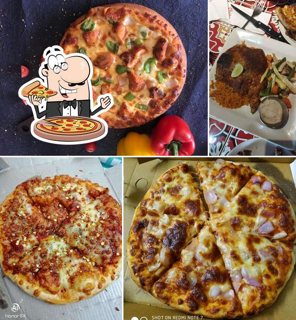Order various kinds of pizza