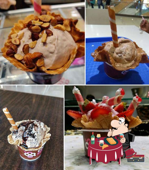 Cream Stone provides a number of desserts