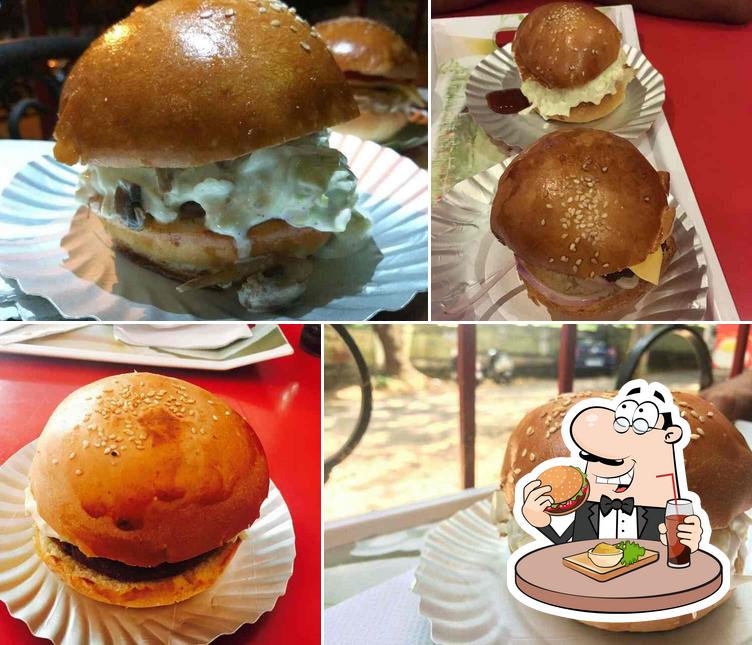 Try out one of the burgers served at Down Town Fast Food