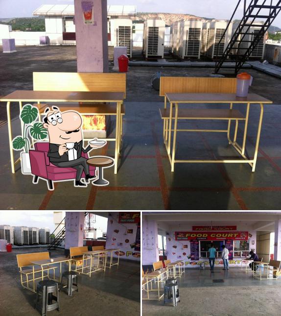 The interior of Food Court