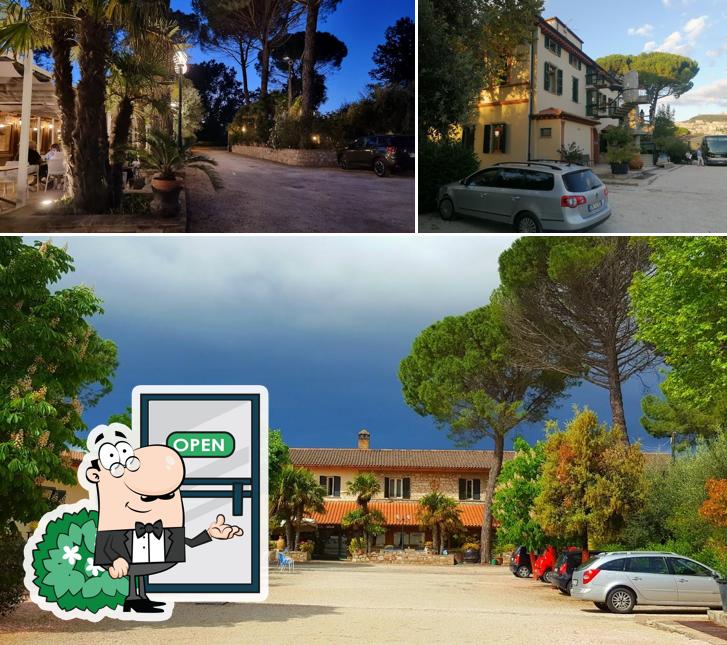 Curiosa tra gli esterni di Hotel Ristorante Villa Elda