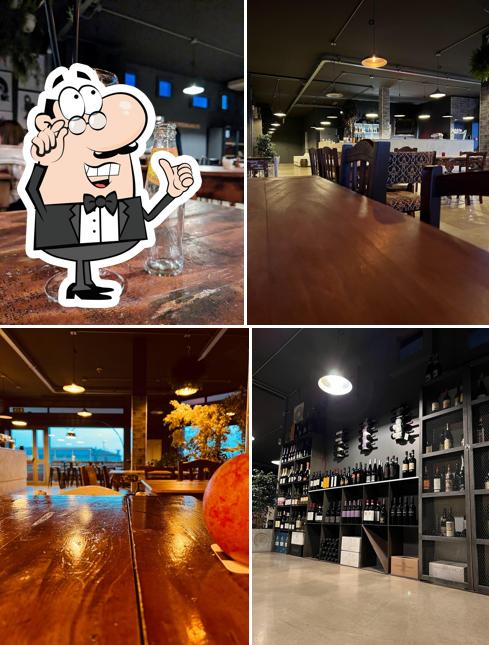 Dai un'occhiata agli interni di La Sosteria