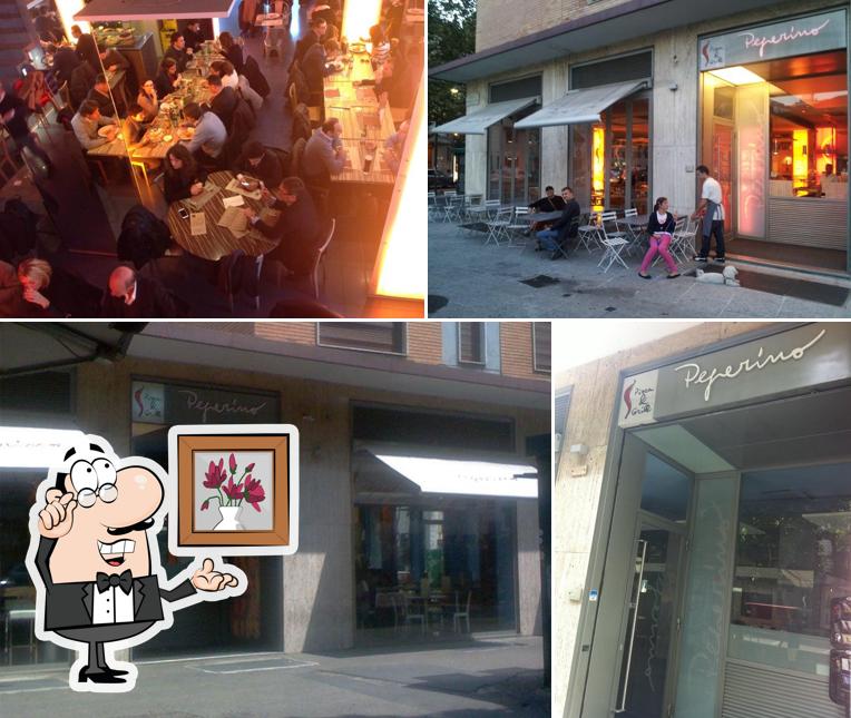 Gli interni di Peperino e Milano
